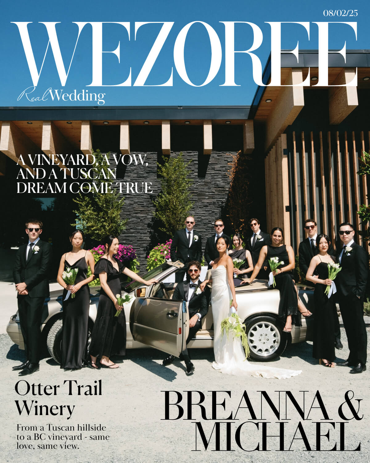A Vineyard, a Vow, and a Tuscan Dream Come True: Breanna & Michael's Wedding at Otter Trail Winery photo