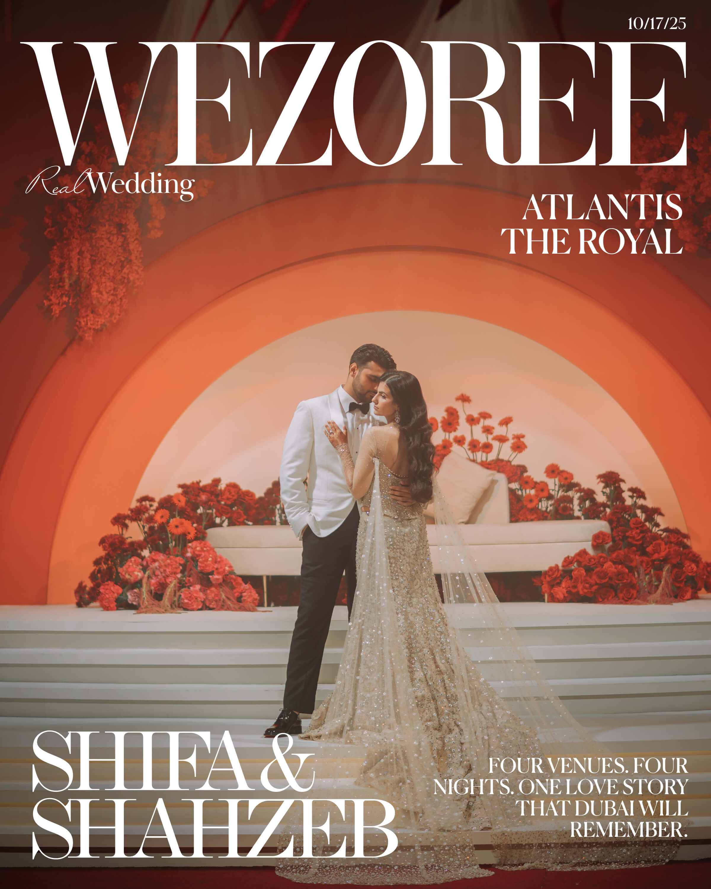 Four Venues, Four Nights, One Love Story: Shifa & Shahzeb's Wedding at Atlantis The Royal, Dubai photo