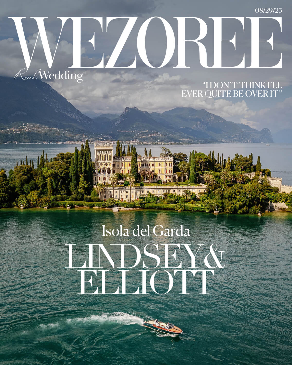 “I Don’t Think I’ll Ever Quite Be Over It”: Lindsey & Elliott’s Wedding at Isola del Garda photo