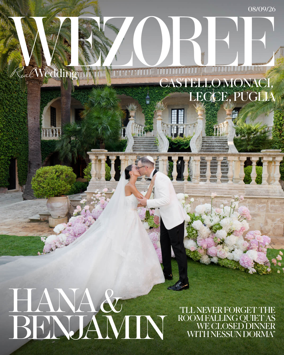 Timeless Elegance and a Surprise Opera Singer: Hana & Benjamin's Wedding in Puglia photo